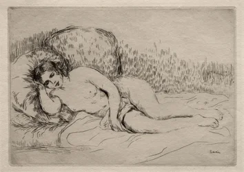 Nudo femminile disteso