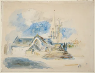 Il Calvario e la chiesa di Nizon, presso Pont-Aven