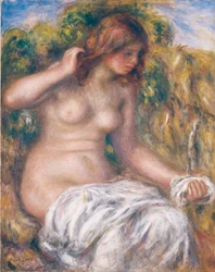 Donna presso la sorgente