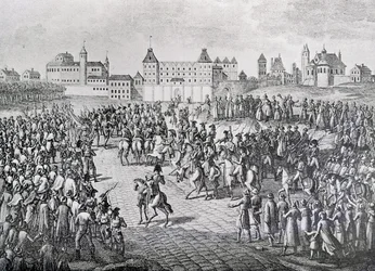Ingresso trionfale dei francesi a Varsavia, 28 novembre 1806