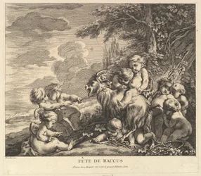 La festa di Bacco, ca. 1738