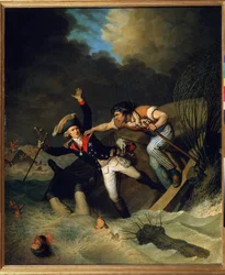 La morte di Leopoldo di Brunswick durante l