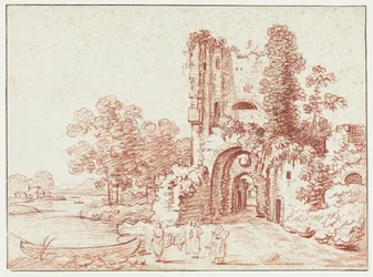 Paesaggio con Torre in Rovina