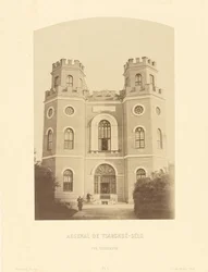 Arsenale di Tsarskoe-Selo, vista esterna