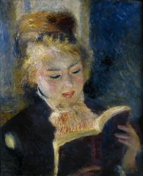 Una ragazza che legge La liseuse