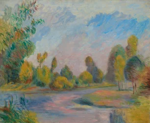 Sulla riva del fiume, 1896