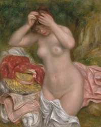 Bagnante che si sistema i capelli, 1893