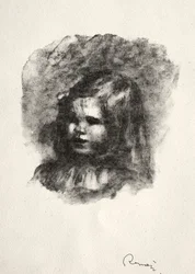 Claude Renoir, rivolto a sinistra