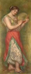 Ragazza danzante con tamburello, 1909