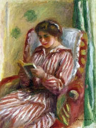 Gabrielle che legge