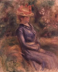 Ragazza con cappello di paglia