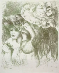 Il cappello appuntato, Prima tavola, c.1897