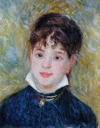 Testa di una giovane donna (Jeanne Samary) c.1877-79