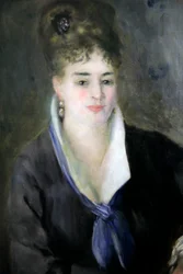 «Signora in nero», 1876