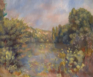 Paesaggio lacustre, c. 1889