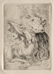 Le Chapeau epinglé (acquaforte)