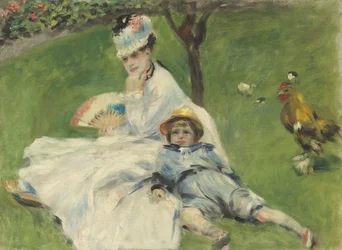 Madame Monet e Suo Figlio, 1874
