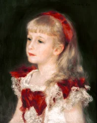 Mademoiselle Grimprel con il nastro rosso