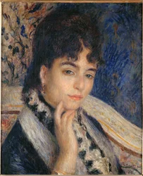 Mme. Alphonse Daudet (olio su tela)