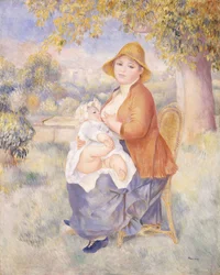 Madre e figlio, Maternità, 1886