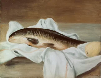 Natura morta con pesce