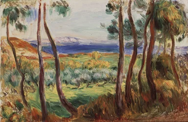 Pini nei dintorni di Cagnes, c. 1910