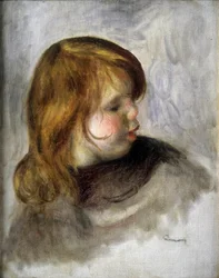 Ritratto di bambino (Jean Renoir). Dipinto di Pierre-Auguste Renoir (Pierre Auguste Renoir