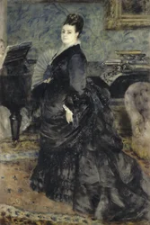 Ritratto di una donna, chiamata Mme Georges Hartmann, c. 1874