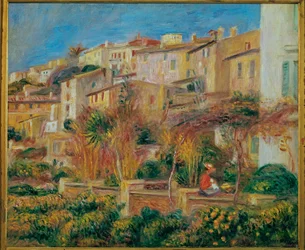 Terrazza a Cagnes (olio su tela)