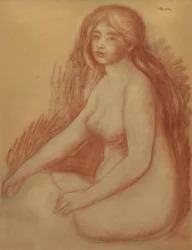 La bagnante