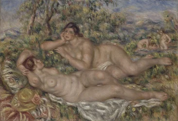 I bagnanti, 1918-1919