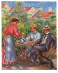 La tazza di tè, o Il giardino, c.1906-07
