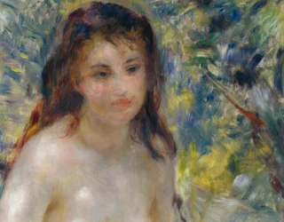 Torso di donna al sole