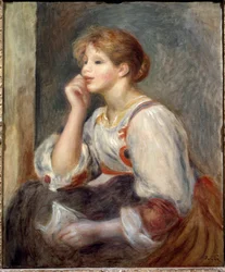 Donna con una lettera