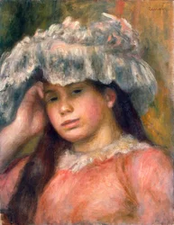 Giovane ragazza con cappello