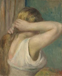 Ragazza con le braccia alzate, 1895 circa (olio su tela)