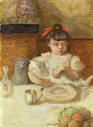 Bambino con gatti, c.1906