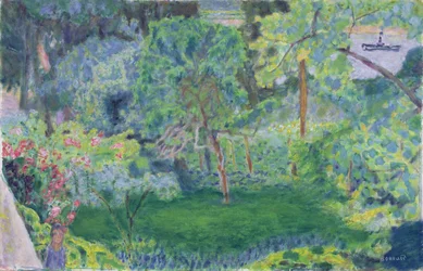 Paesaggio con una chiatta, c.1930
