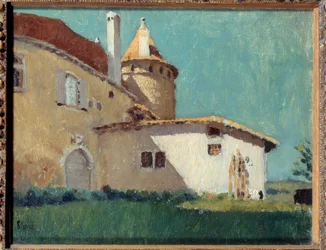 Le chateau de Virieu ou maison à la Tourelle