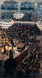 Le concert o Le concert Lamoureux, 1895 circa (olio su tavola)