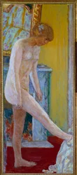 Nudo Dipinto di Pierre Bonnard (1867-1947) XX secolo