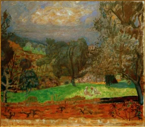 Paesaggio al tramonto (Le Cannet)