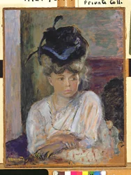 Il cappello con il nastro blu, 1912