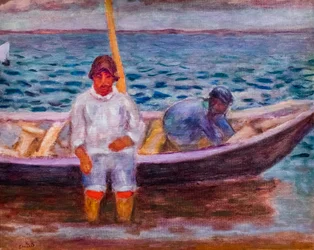I pescatori, 1907 circa (olio su tela)
