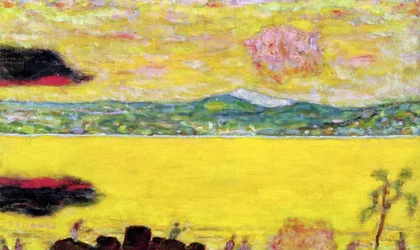 Il golfo di St. Tropez al tramonto, 1937
