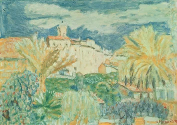Veduta di Le Cannet, 1920