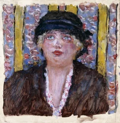 Donna con cappello, c.1920