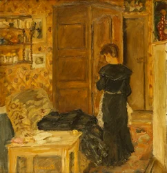 Donna in un interno