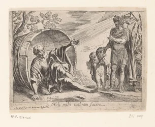 Alessandro Magno e Diogene