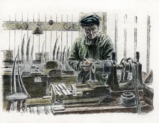Un lavoratore dell